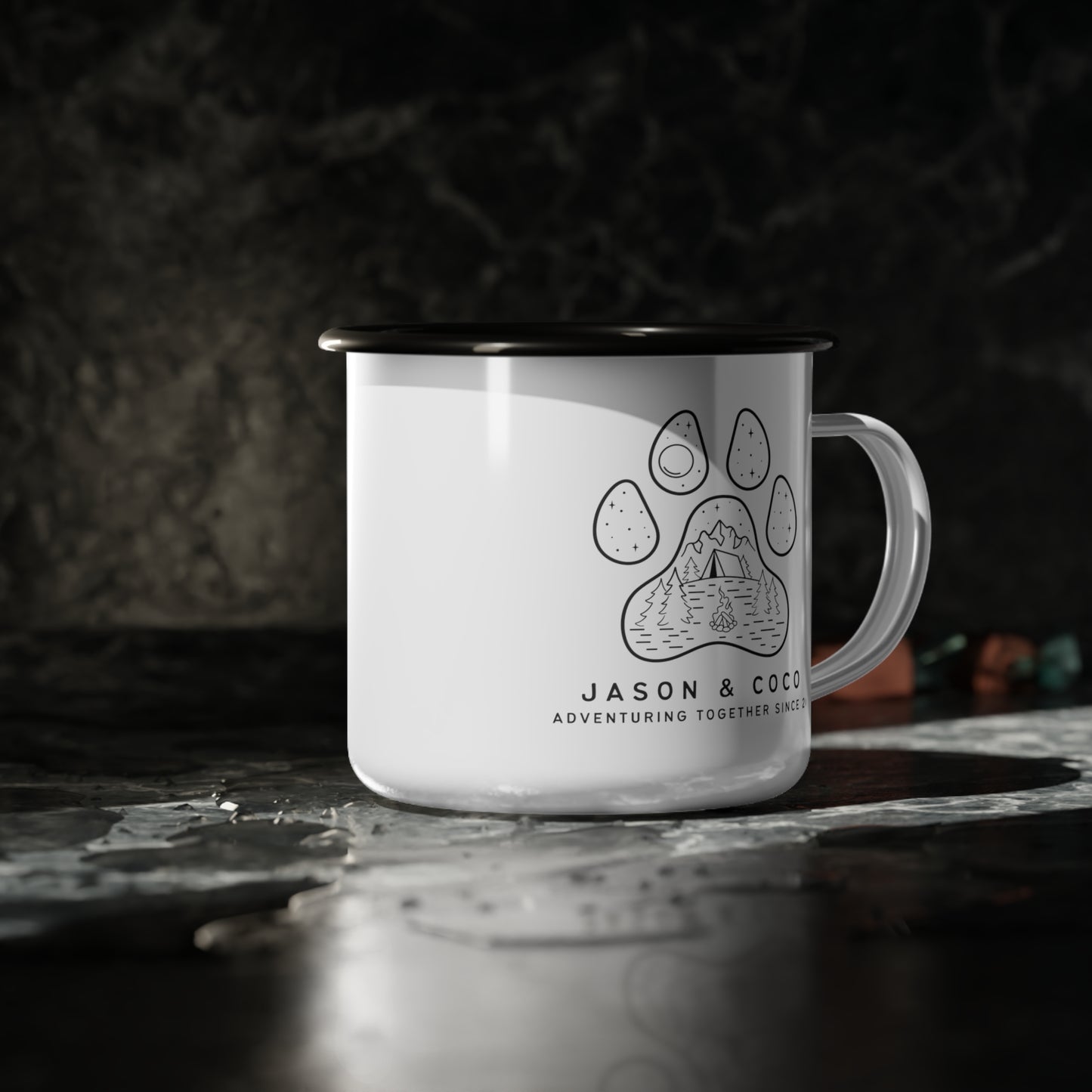 Enamel Camp Mug