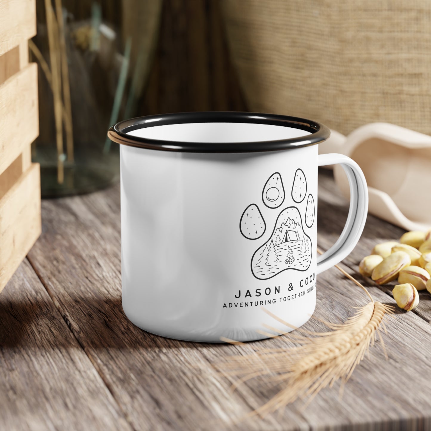 Enamel Camp Mug