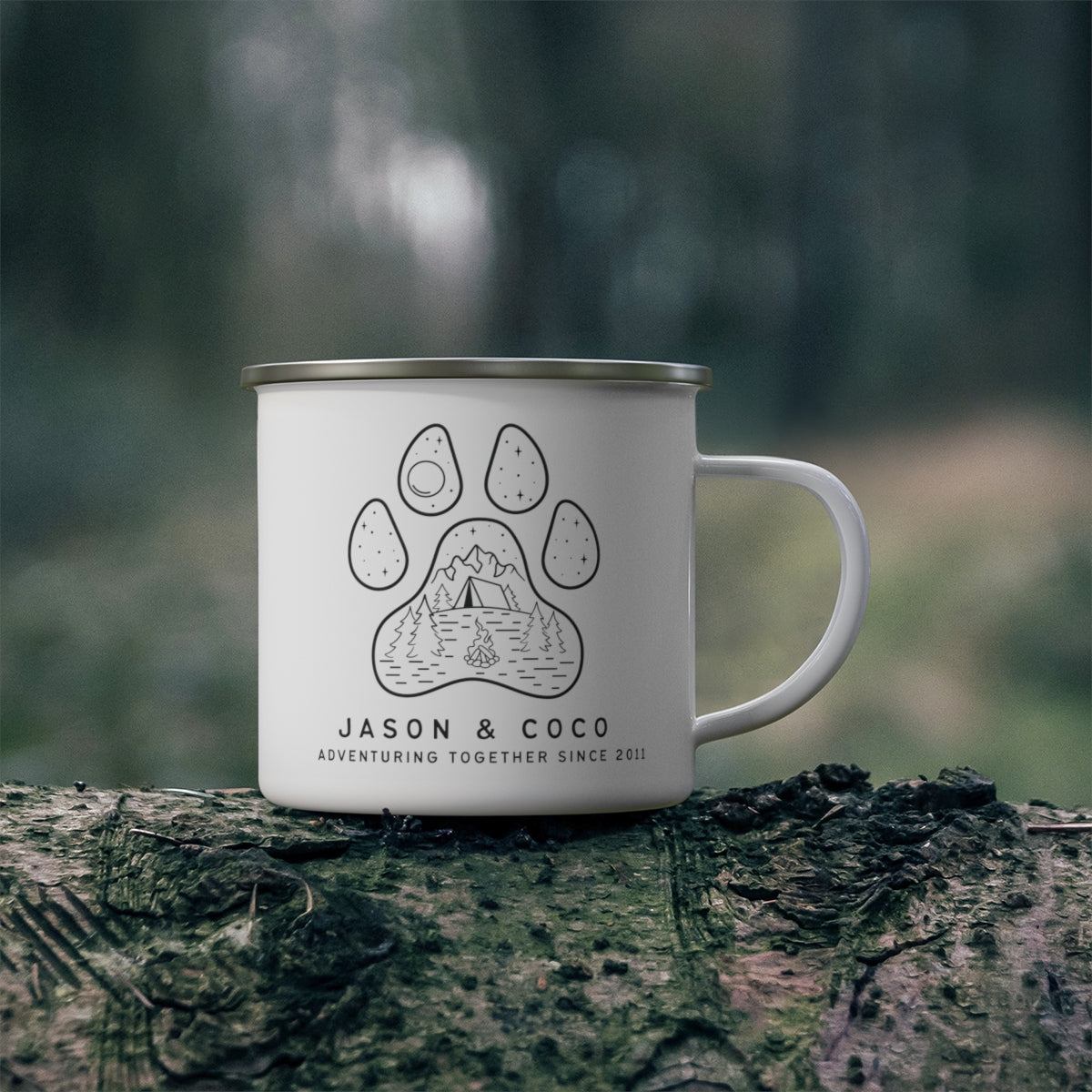Enamel Camp Mug