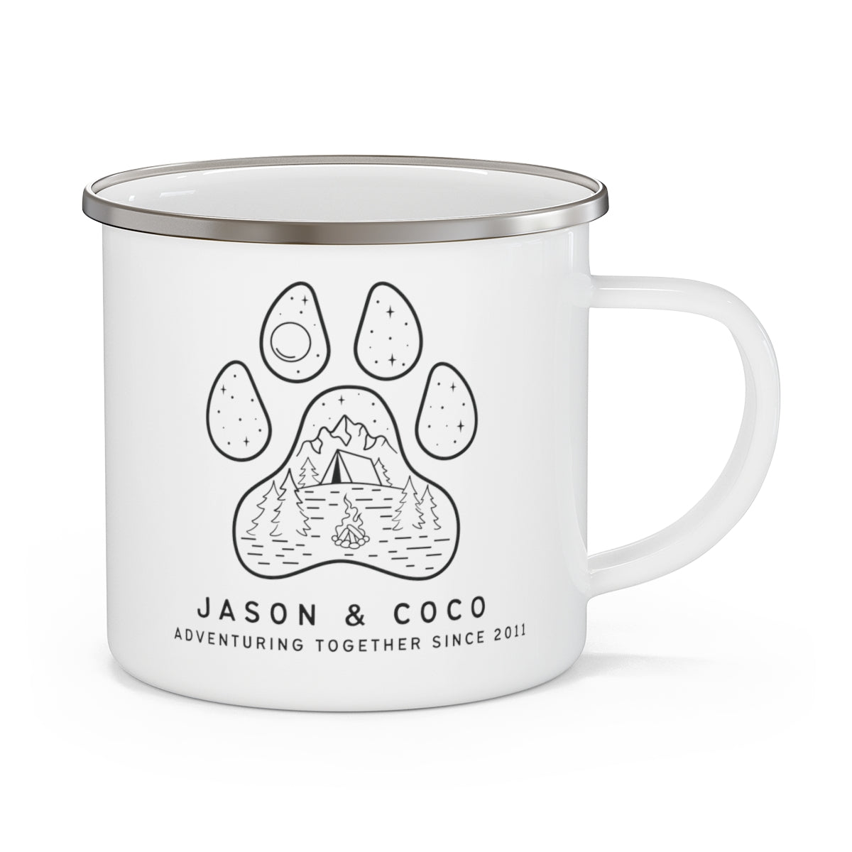 Enamel Camp Mug