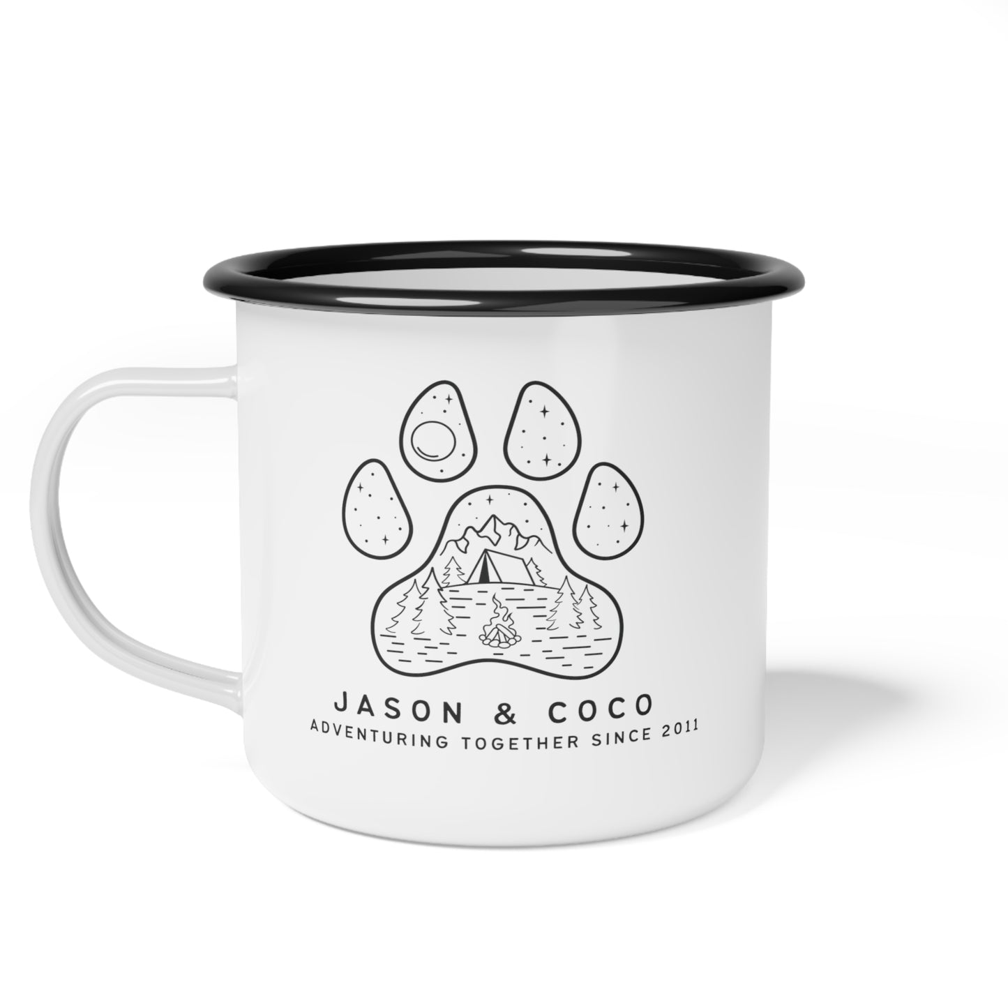 Enamel Camp Mug