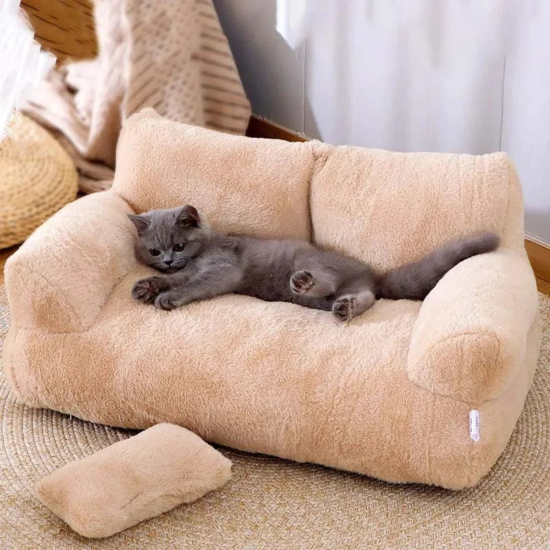 Fluffy Cat Bed