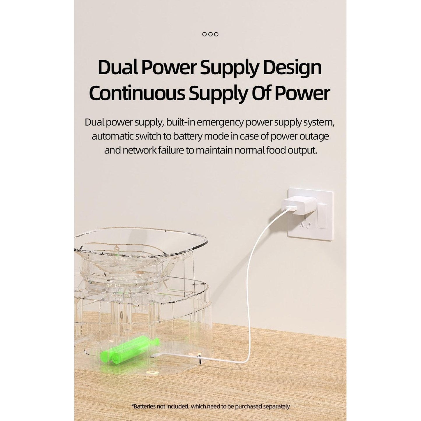 Automatic Pet Food Dispenser - karuna