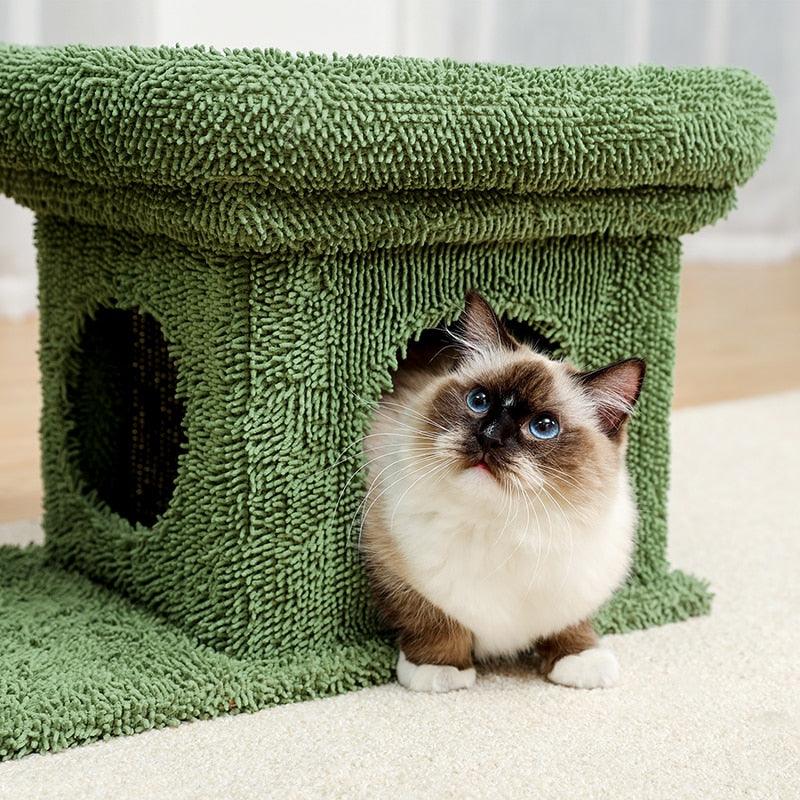 Cat Condo Scratching Post - karuna
