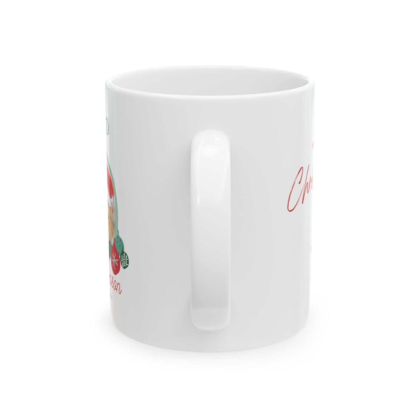 Personalized Christmas Pet Mug - Ceramic Mug