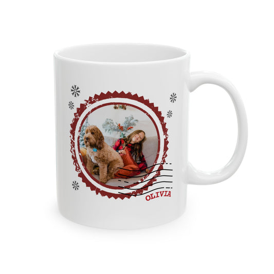 Personalized Family Christmas Mug