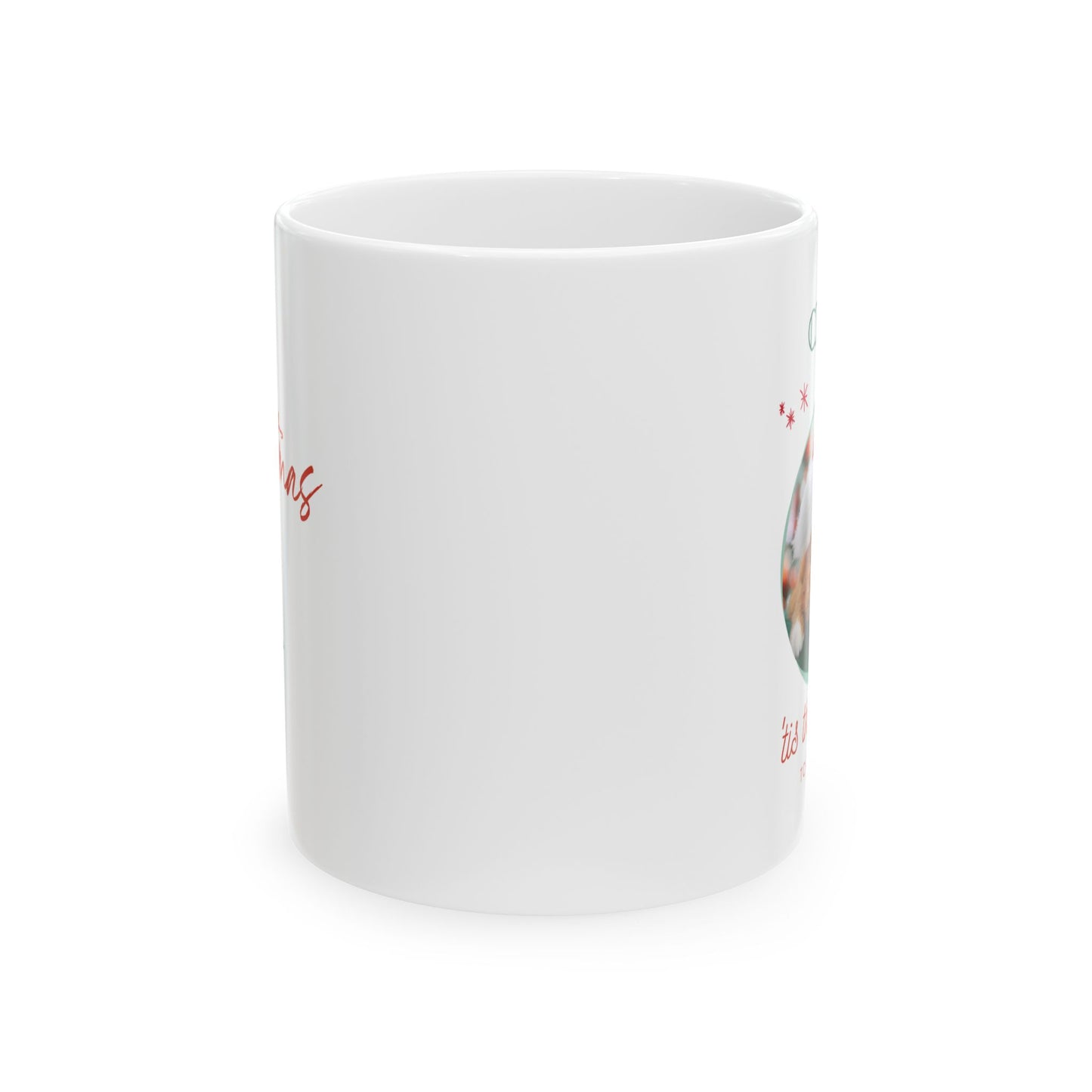 Personalized Christmas Pet Mug - Ceramic Mug