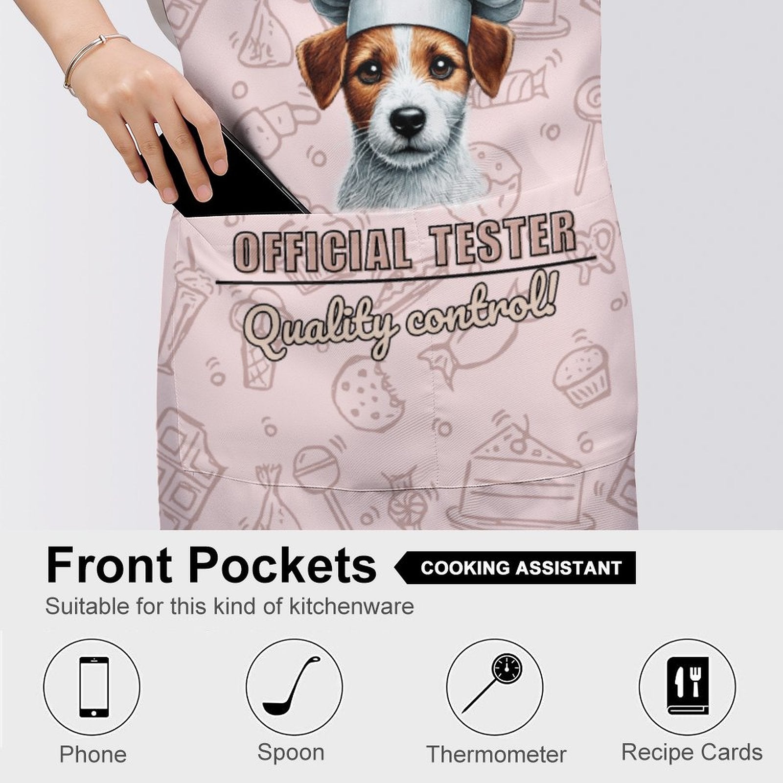 Custom Pet Apron – Personalized Kitchen Apron for Pet Lovers 🐶🐱