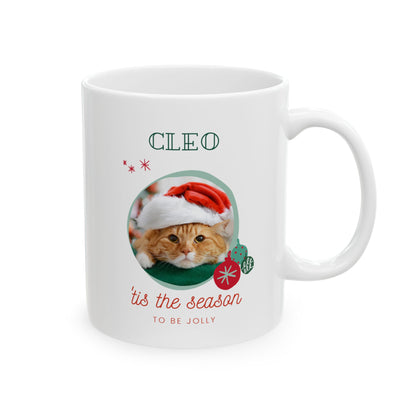 Personalized Christmas Pet Mug - Ceramic Mug