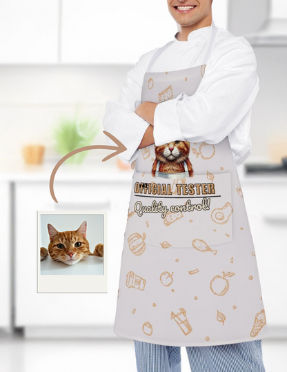 Custom Pet Apron – Personalized Kitchen Apron for Pet Lovers 🐶🐱