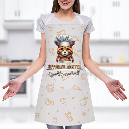 Custom Pet Apron – Personalized Kitchen Apron for Pet Lovers 🐶🐱