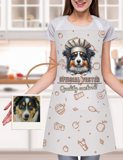 Custom Pet Apron – Personalized Kitchen Apron for Pet Lovers 🐶🐱