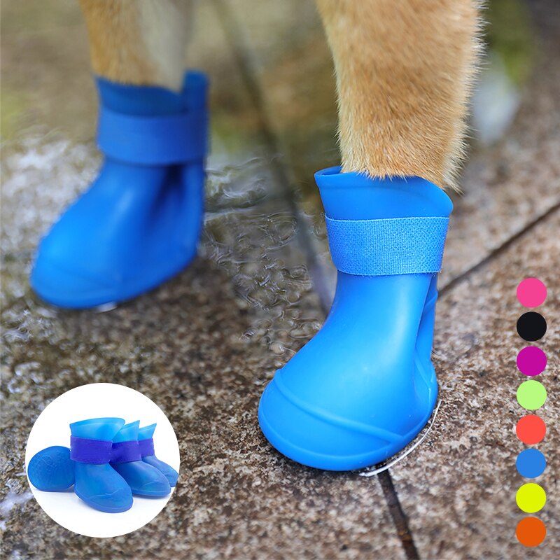 Dog on sale rain shoes