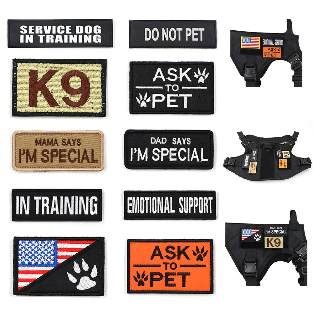 Patches For K9 Dog Harness