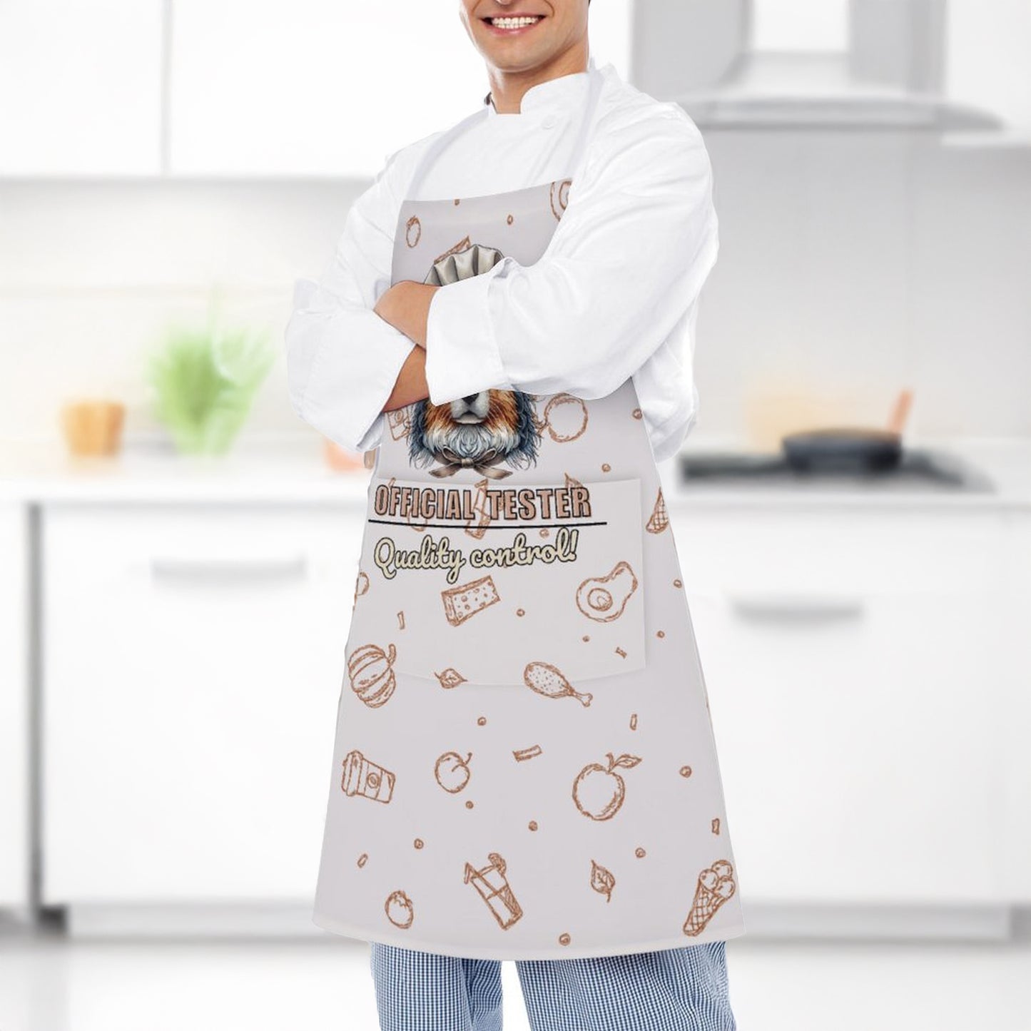 Custom Pet Apron – Personalized Kitchen Apron for Pet Lovers 🐶🐱