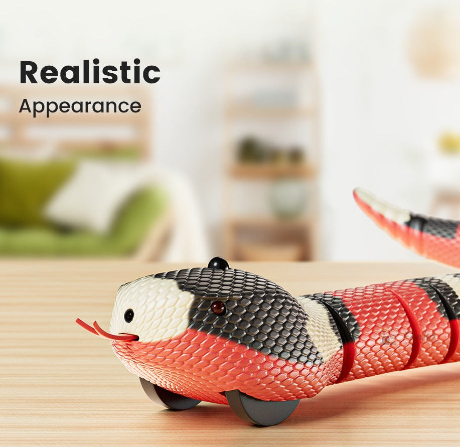 Smart Sensing Snake Cat Toy