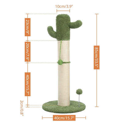 Cat Condo Scratching Post - karuna