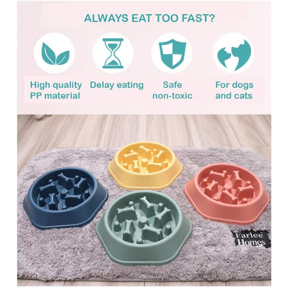 Food bowls for dogs that eat too clearance fast