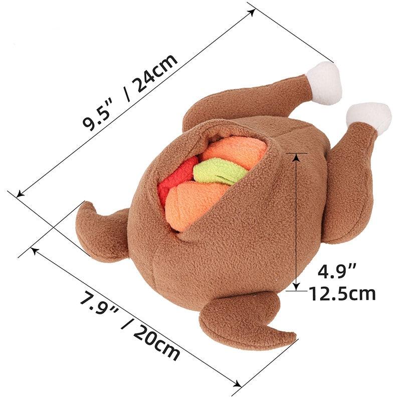 Turkey dog toy - karuna