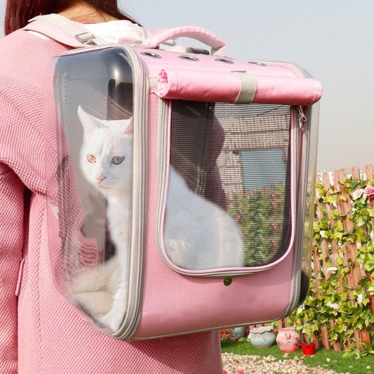 Pink Cat Backpack - karuna