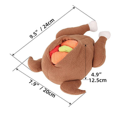 Turkey dog toy - karuna