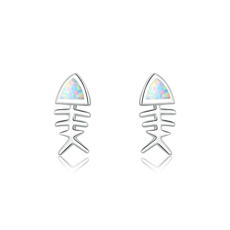 Fishbone Earrings 