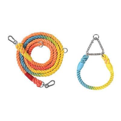 Rainbow Dog Leash - karuna