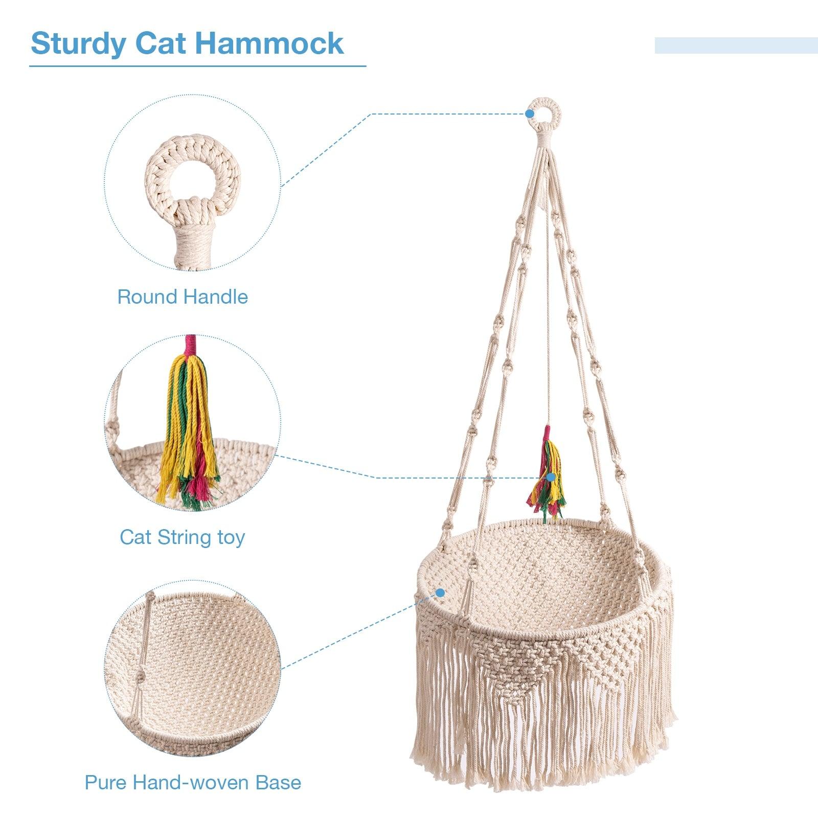 Hanging Cat Hammock - karuna