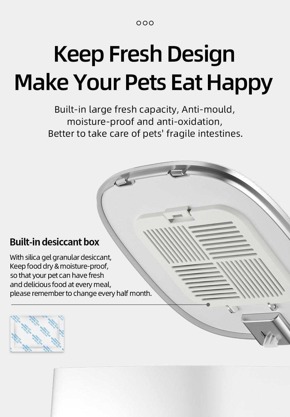 Automatic Pet Food Dispenser - karuna