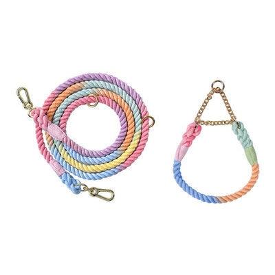 Rainbow Dog Leash - karuna