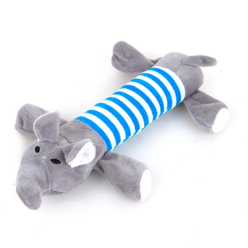 Squeaky Plush Dog Toy - karuna