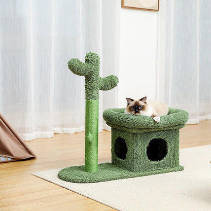 Cat Condo Scratching Post - karuna