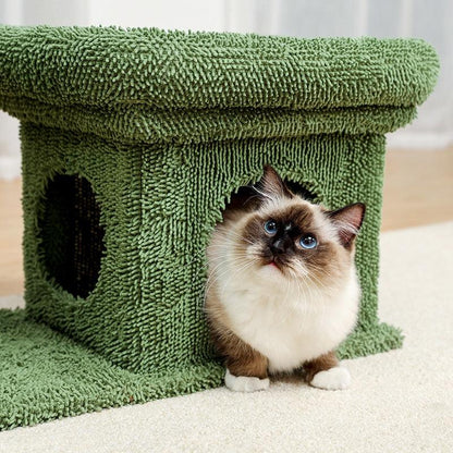 Cat Condo Scratching Post - karuna